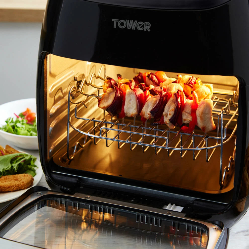 Tower Vortx Manual Air Fryer Oven 11L - Black - Image 12