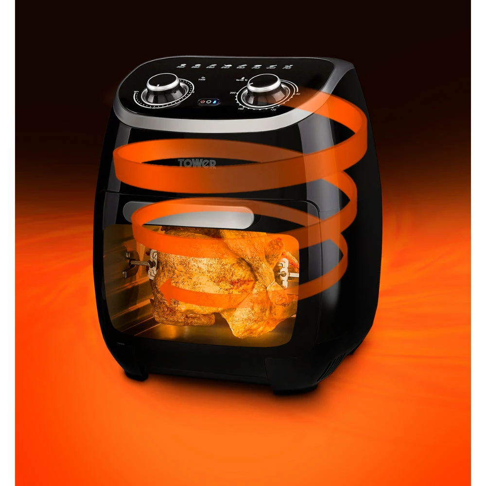 Tower Vortx Manual Air Fryer Oven 11L - Black - Image 17