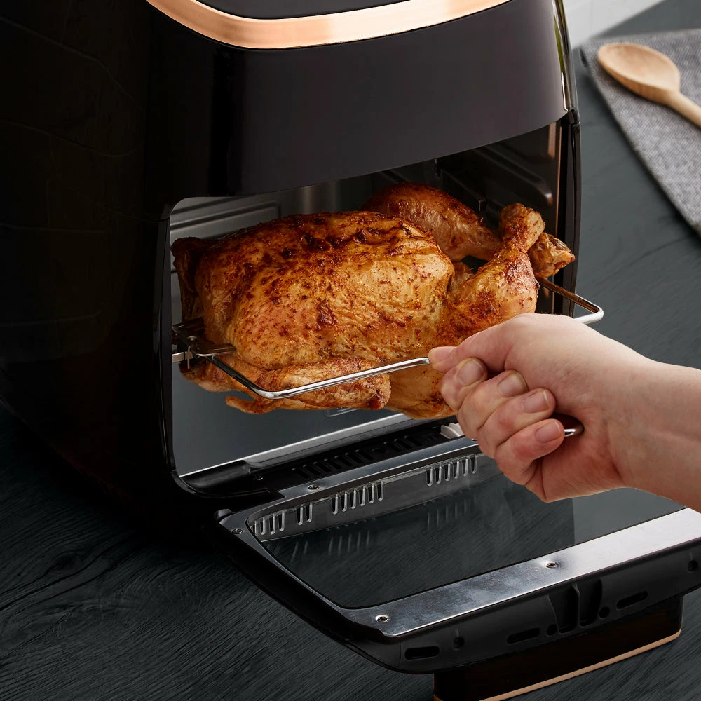Tower Air Fryer Oven 11L Rose Gold - Black - Image 7