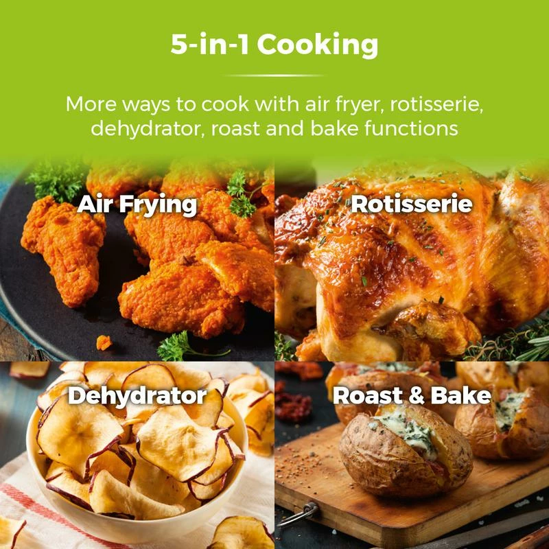 Tower Vortx Air Fryer Oven 14.5L - Black - Image 4