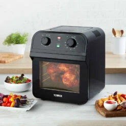 Tower Vortx Manual Air Fryer Oven 12L - Black