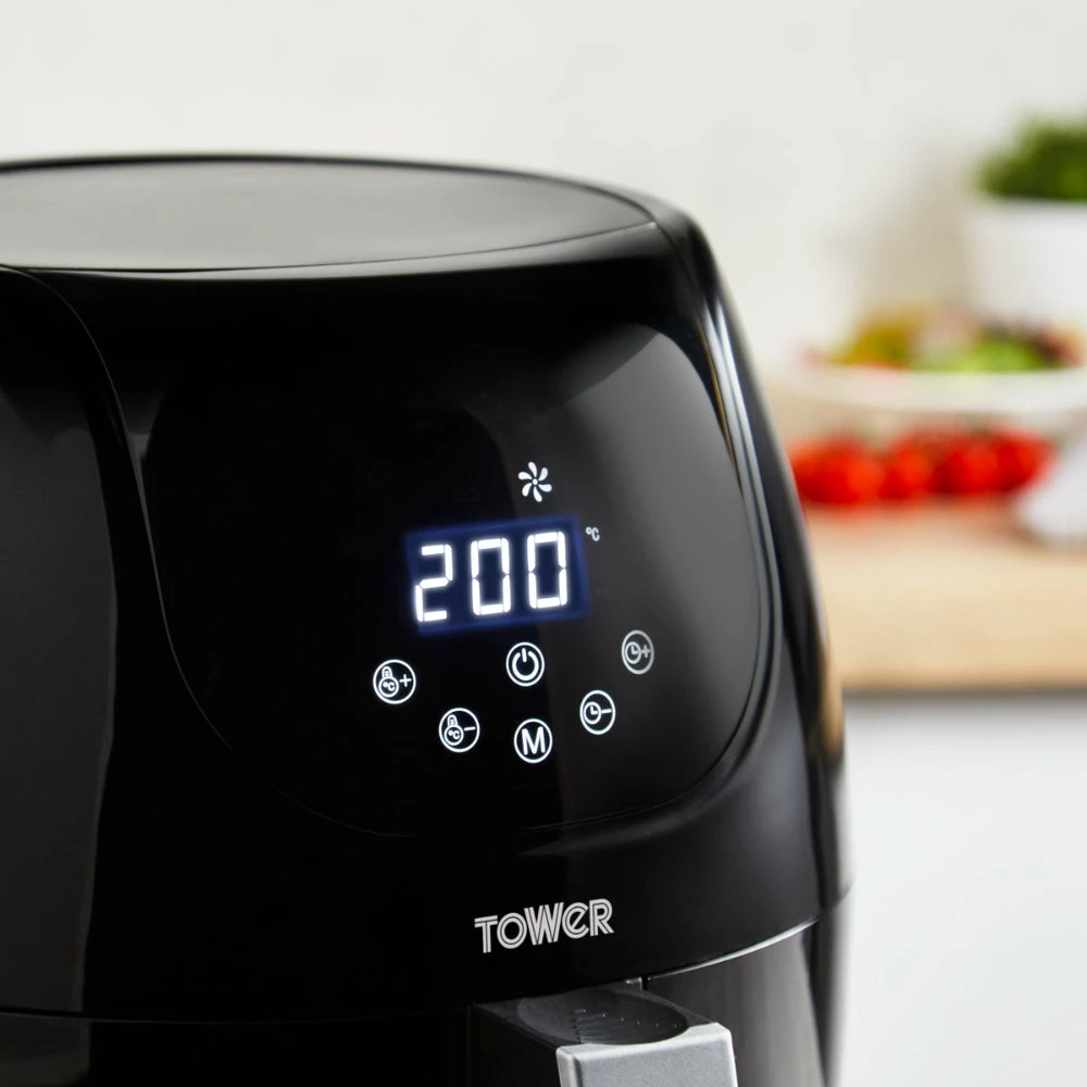 Tower Vortx Digital Air Fryer 4L - Black - Image 6