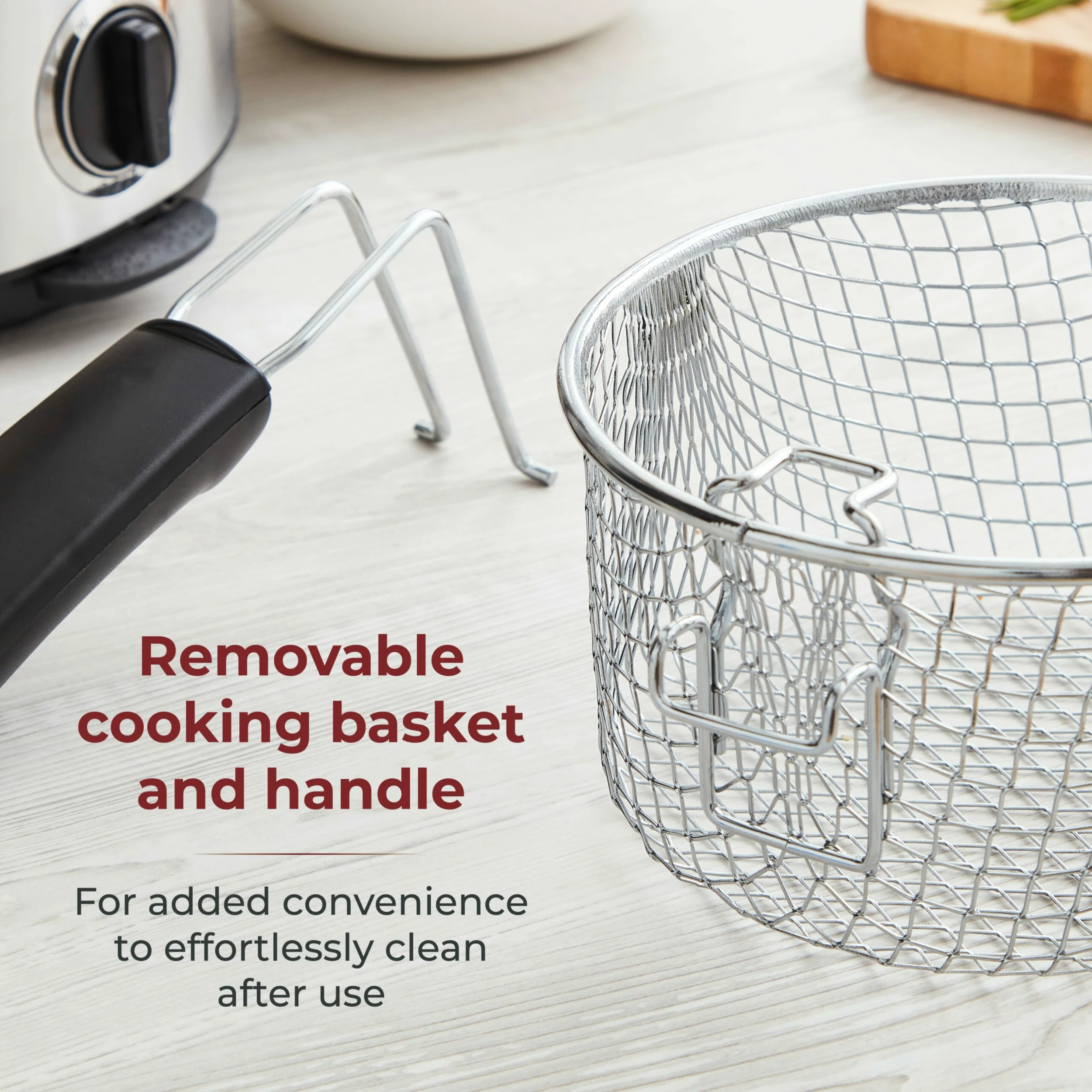 Tower Stainless Steel Deep Fryer 1.5Litre - Image 6