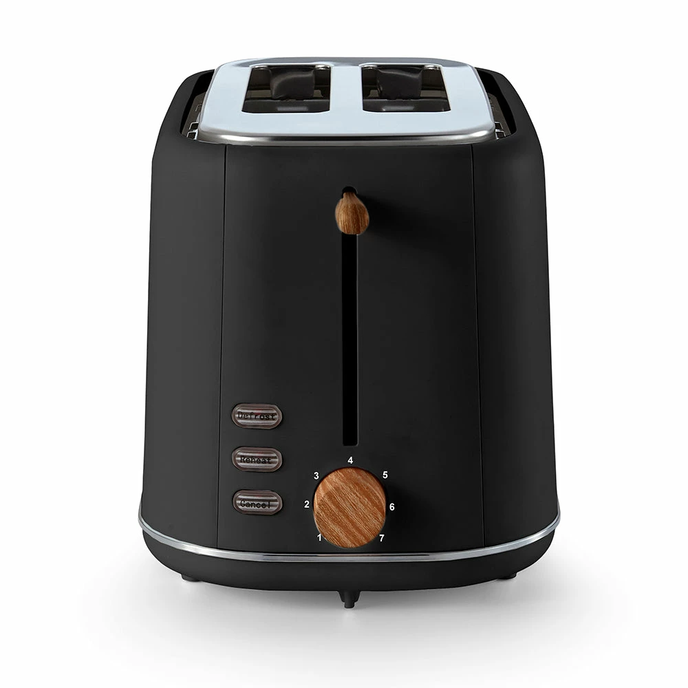 Tower Scandi 2 Slice Toaster - Black - Image 2