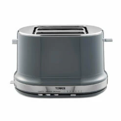 Tower Belle Collection 2 Slice Toaster - Grey