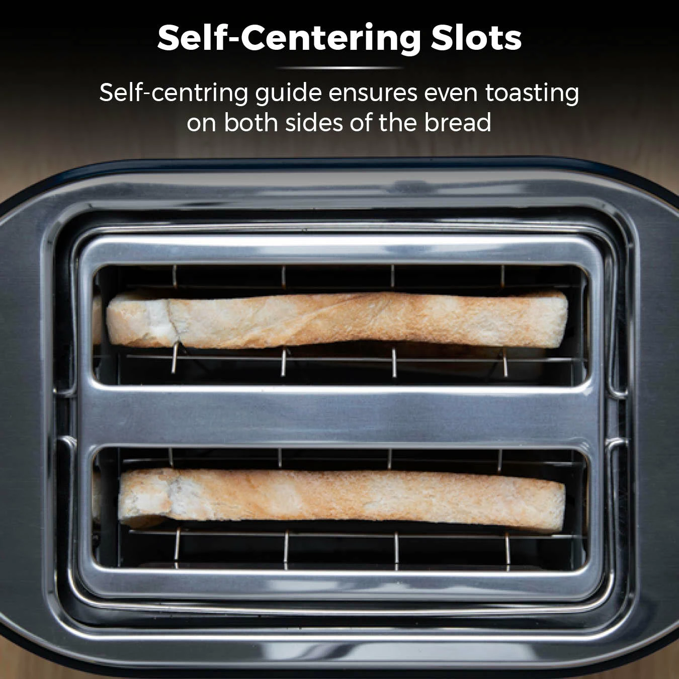 Tower Belle Collection 2 Slice Toaster - Black - Image 6