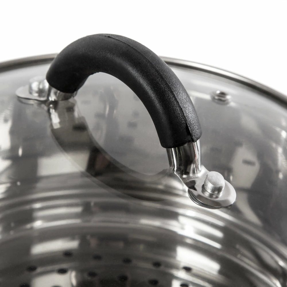 Tower Steamer 3 Tier 18cm - Steel - Image 6