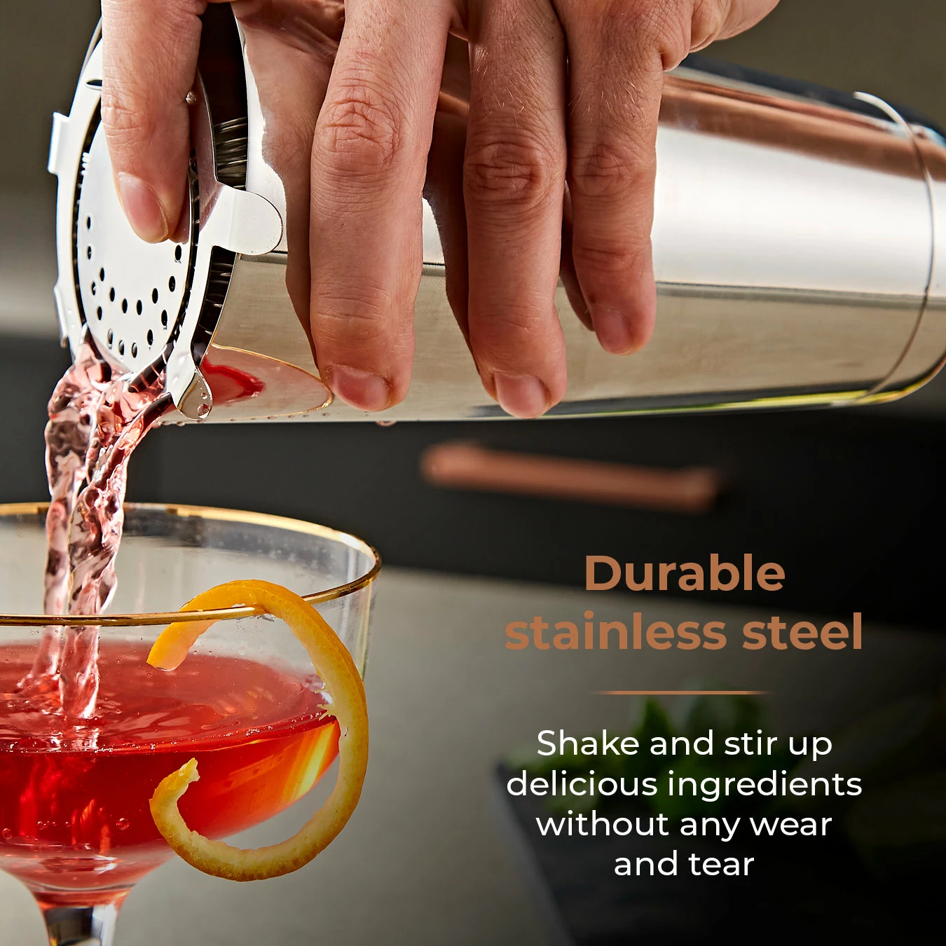 Tower Cavaletto 13 Piece Cocktail Set - Midnight Blue - Image 4