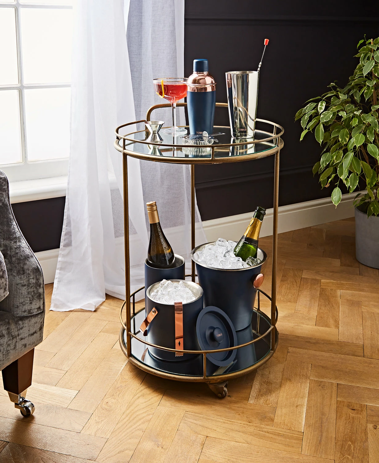 Tower Cavaletto 13 Piece Cocktail Set - Midnight Blue - Image 9