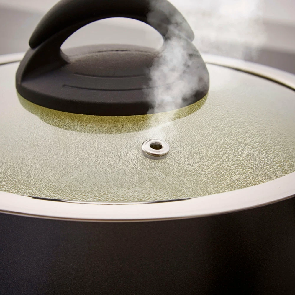 Tower Cerasure Sauce Pan Non-Stick 18cm - Graphite - Image 8