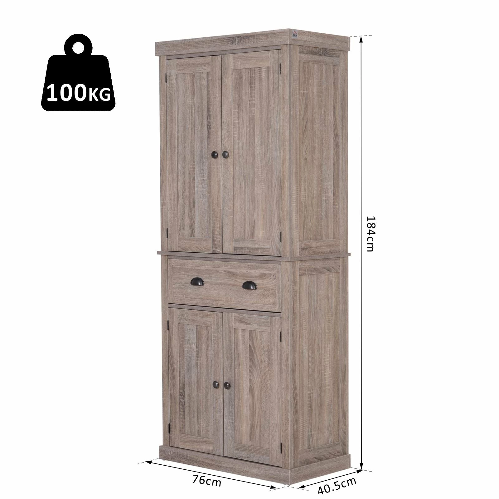 HOMCOM Kitchen Pantry