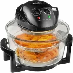 Lewis's Halogen Air Fryer 17 Litre With Adjustable Temperature Control - Black