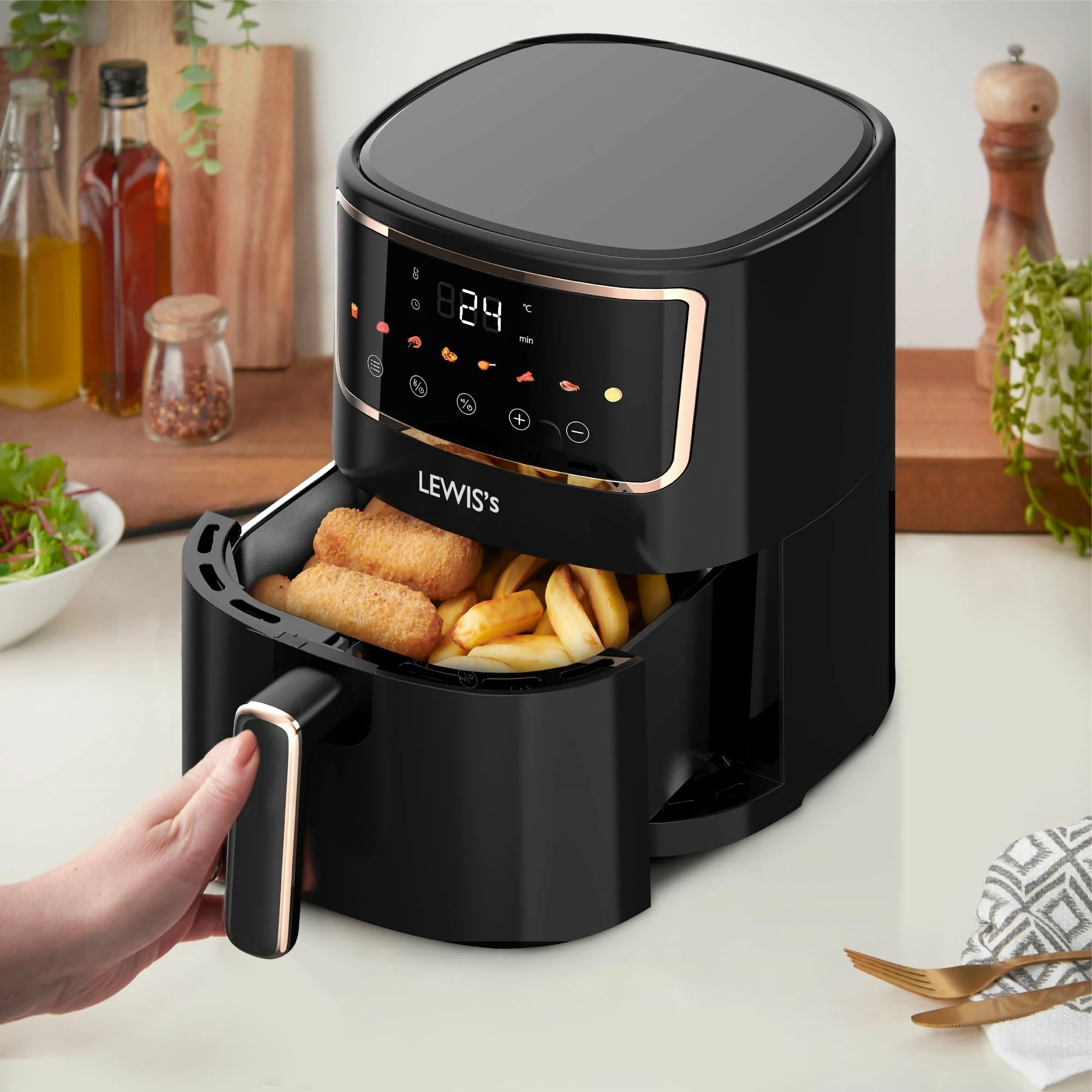 Lewis's Digital Family Air Fryer 4.2L - Image 7