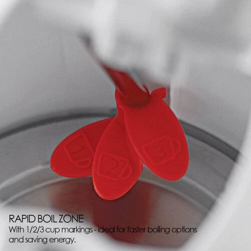 Russell Hobbs Textures Kettle - White - Image 4