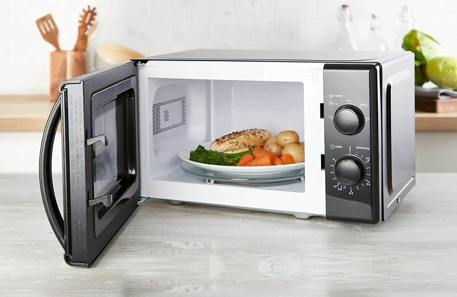 Tower Microwave 20L 700W - Black - Image 2