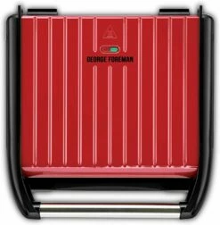 George Foreman Entertaining Grill - Red